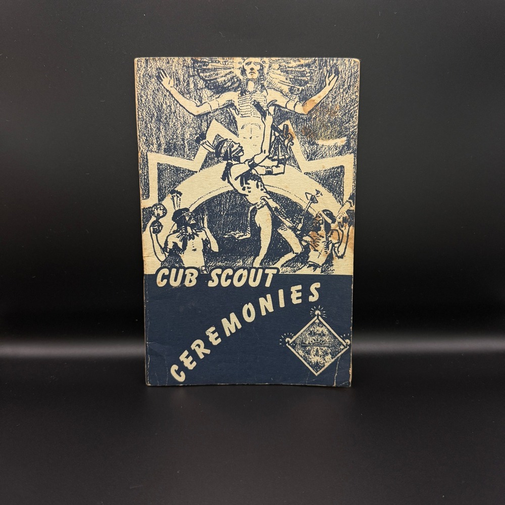 Vintage 1948 Boy Scouts of America Cub Scout Ceremonies Booklet No 3008 BSA
